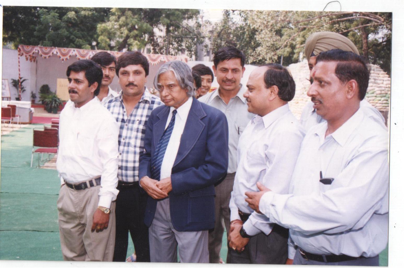 Dr. A.P.J. Abdul Kalam at the inauguration of RAC Accommodation, Kingsway Camp, Delhi